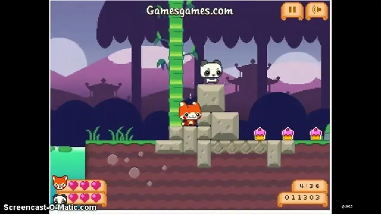 Double Panda - Team Up for an Adorable Adventure in a Bamboo Wonderland!